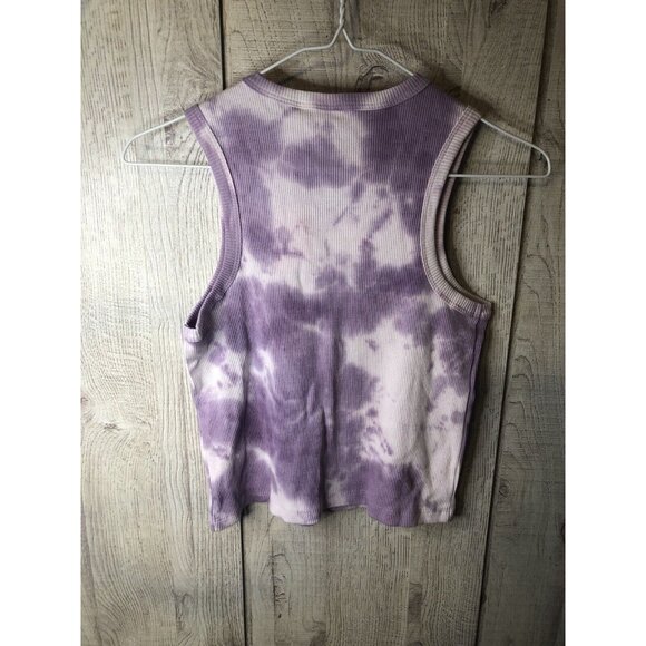 Women's Juniors Coca Cola Fanta Purple Tie Dye Tank Top Shirt Size Medium. G49 - Picture 2 of 4